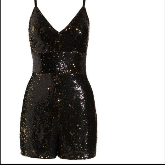 Sparkly Sequins Romper - Picture 7 of 14